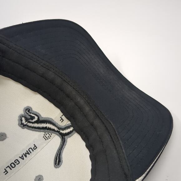 PUMA Snapback Hat Gray One Size Embroidered Logo Colorblock PWR Cool - Picture 9 of 10